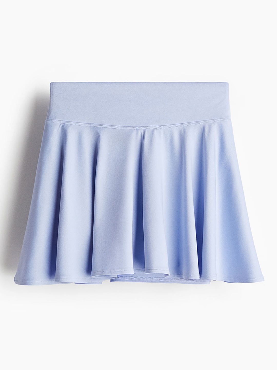 

H&M Circle-Cut Tennis Skirt With DryMove, Blue