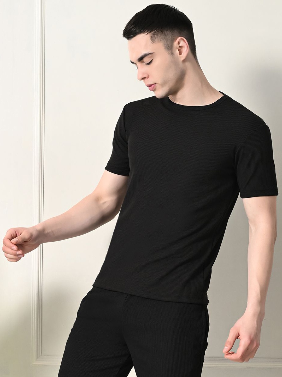 

CLAFOUTIS Men T-shirt, Black