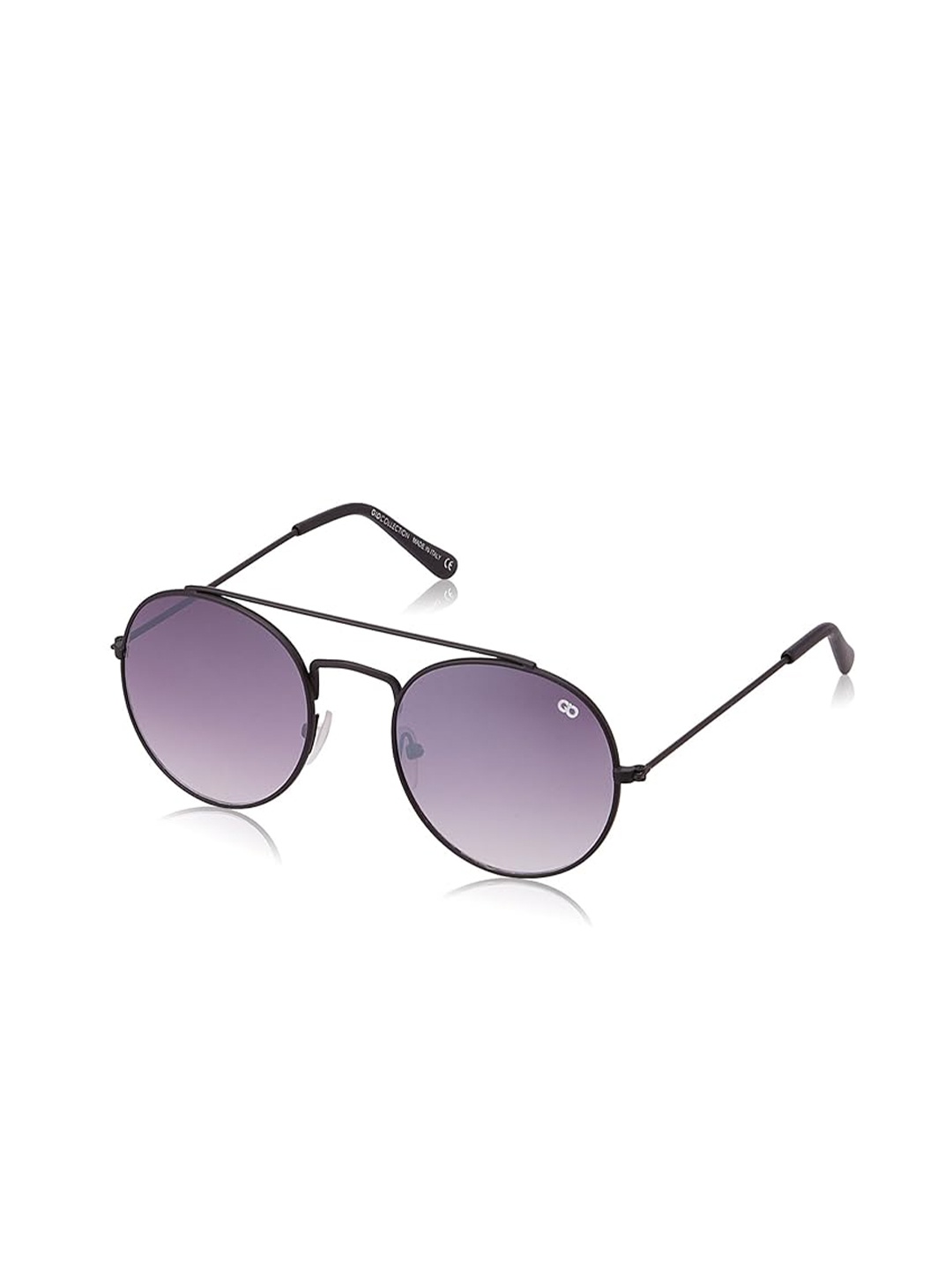 

GIO COLLECTION Unisex Aviator Sunglasses with UV Protected Lens, Purple