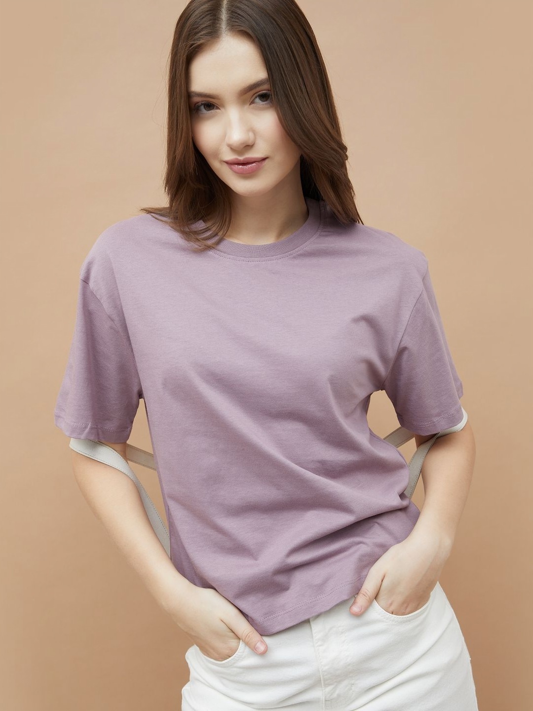 

Fame Forever by Lifestyle Women Pockets T-shirt, Pink