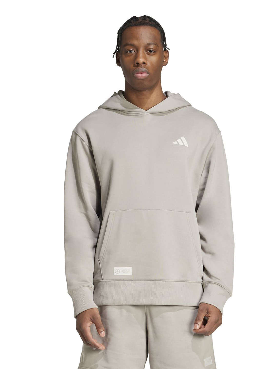 

ADIDAS Mercedes AMG Petronas Formula One Team Premium Sweat Hood, Beige