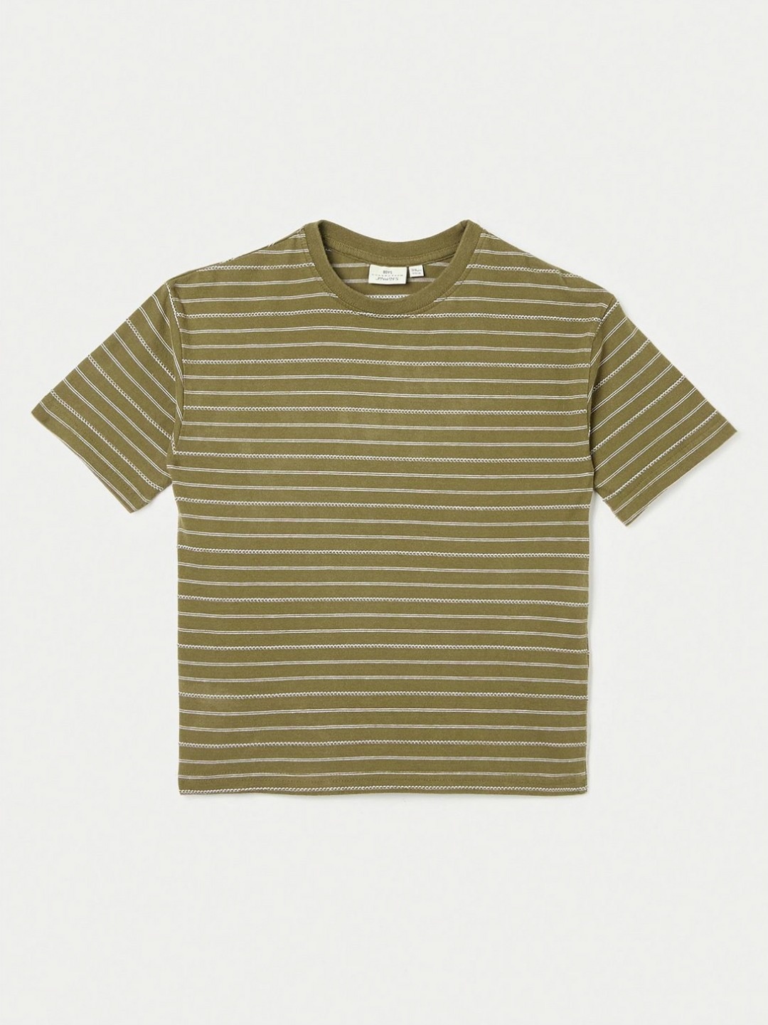 

Juniors by Babyshop Boys Striped T-shirt, Green
