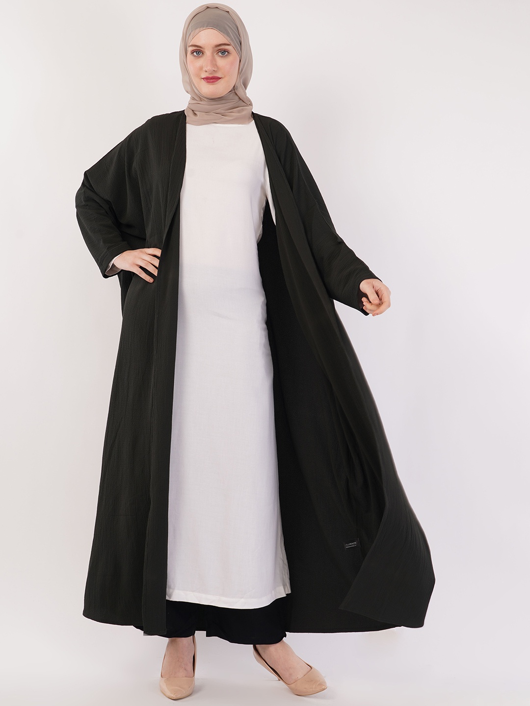 

IDH London Full-Length A-Cut Abaya Burqa, Black