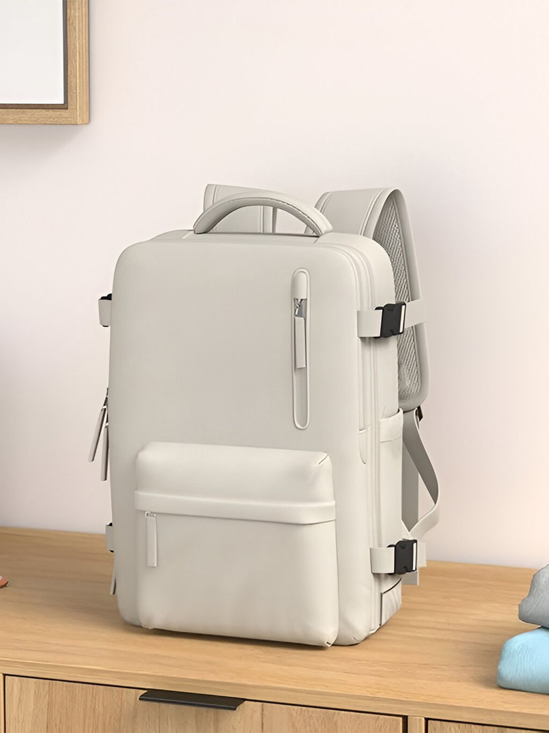

INKMILAN Unisex Backpack, Cream