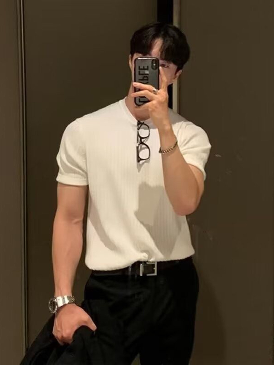 

StyleCast Men T-shirt, White