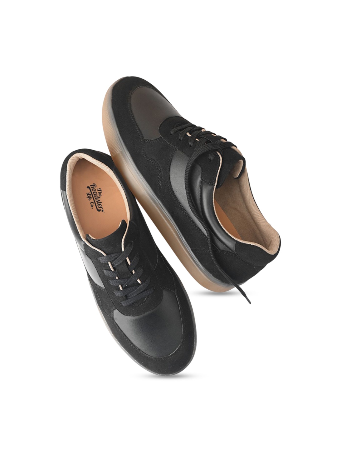 

The Roadster Lifestyle Co Women Casual Sneakers, Black