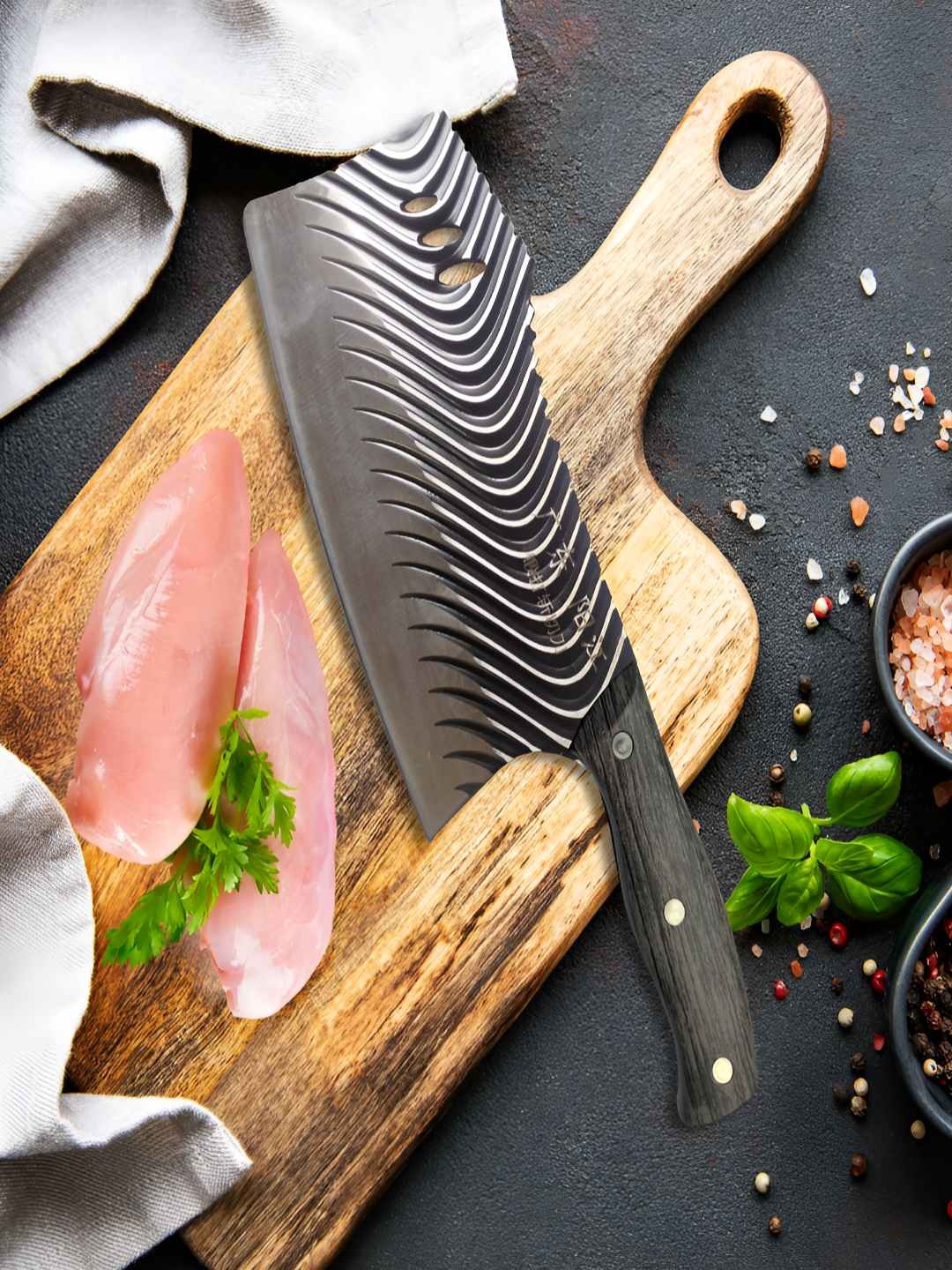 

MACHADO Silver-Toned 2025 Stainless Steel Knife