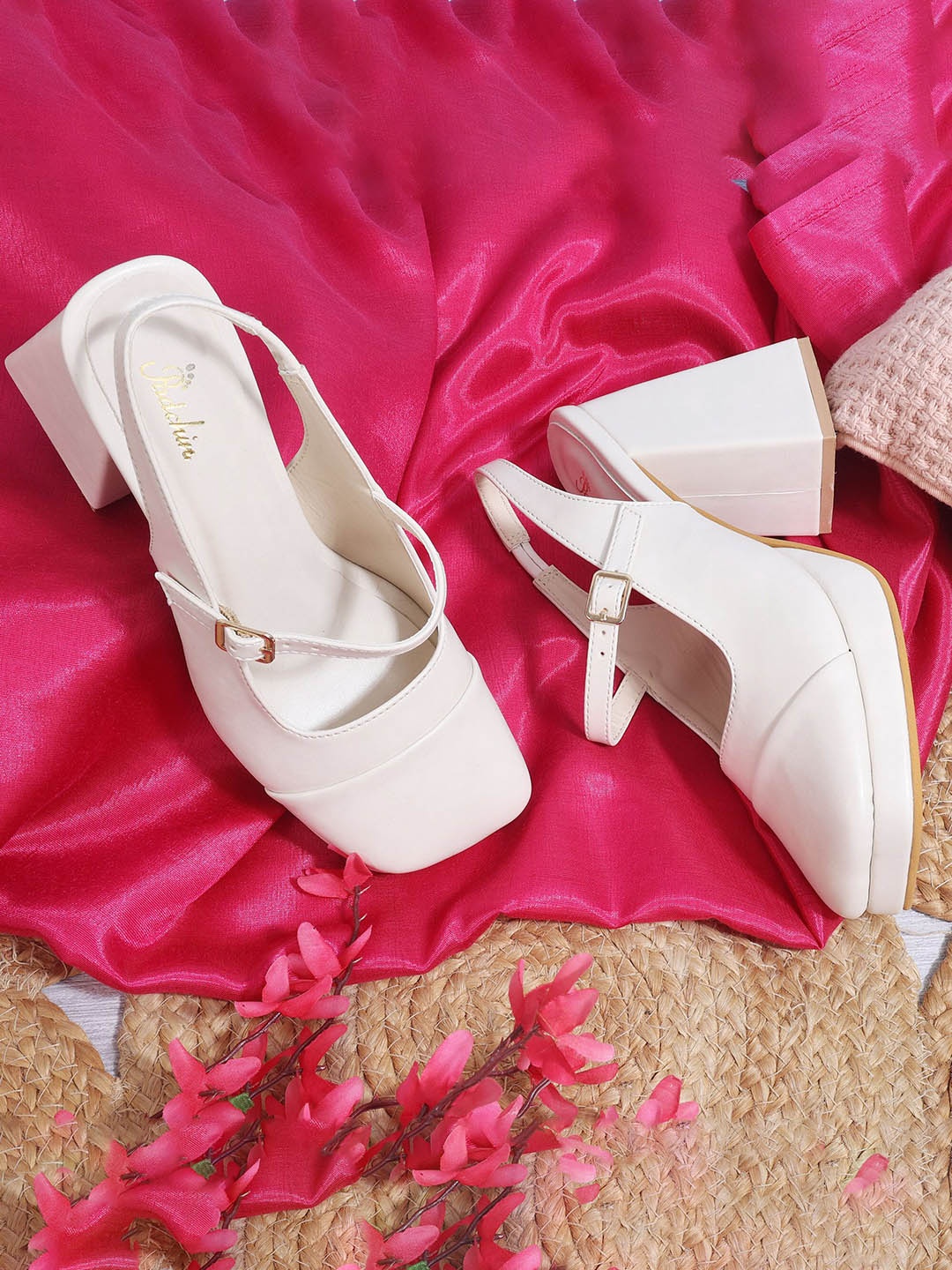 

Padchin Party Block Sandals, Cream
