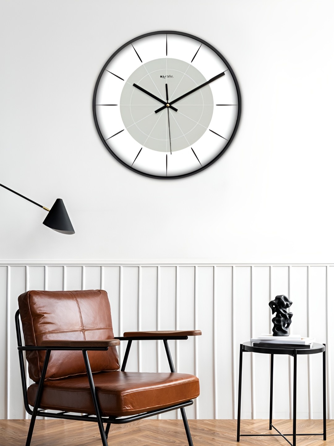 

OLIVE TREE Black Traditional Wall Clock