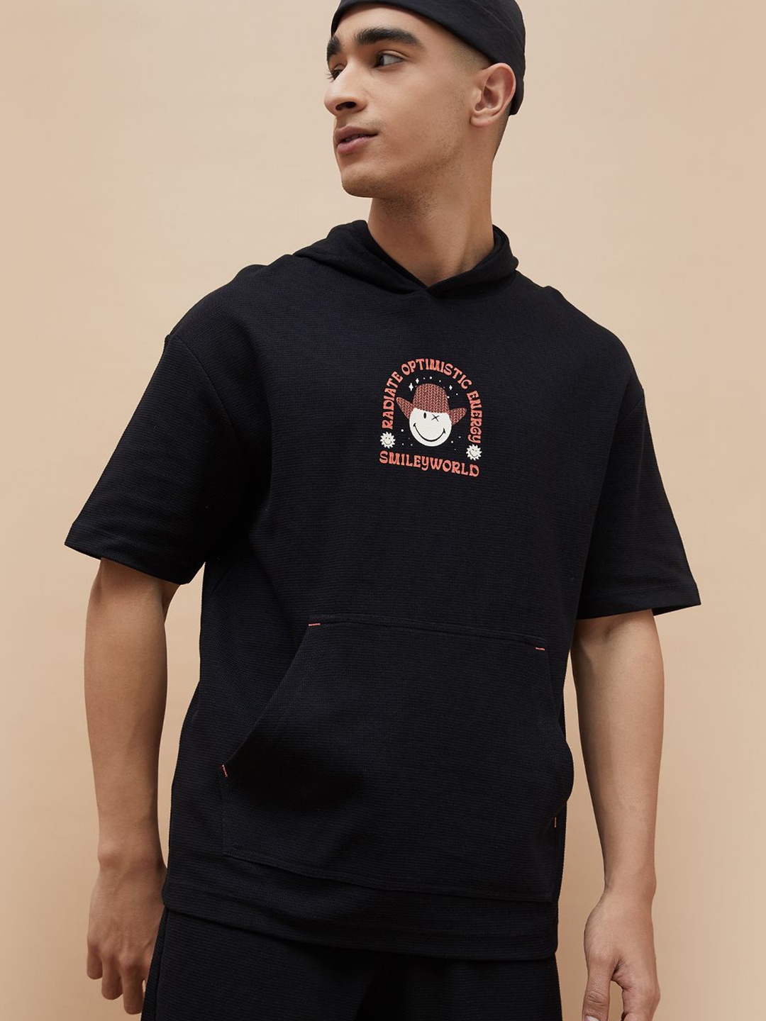 

SmileyWorld Men Sweatshirt, Black