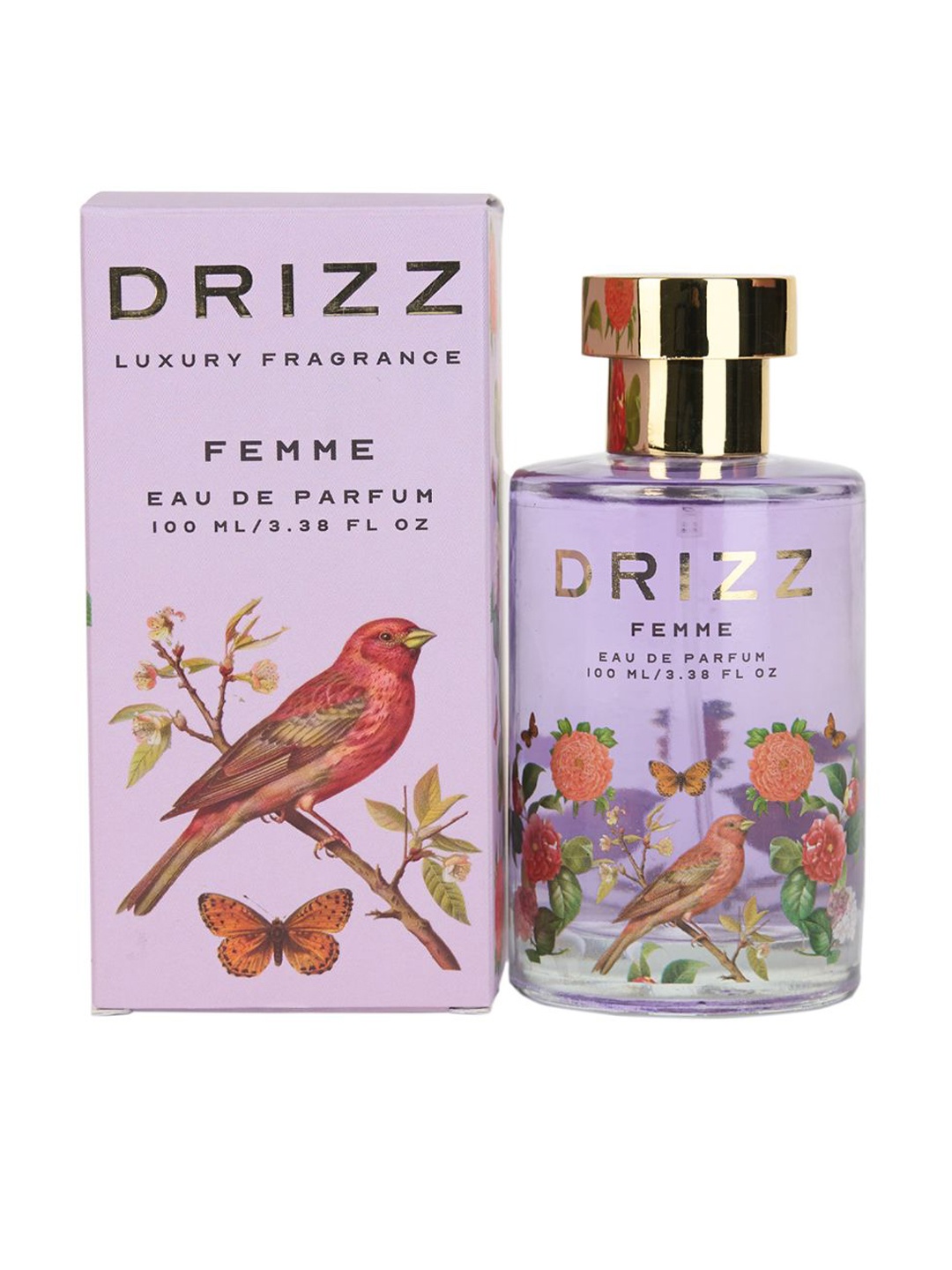 

DRIZZ Women Femme Long Lasting Luxury Eau De Parfum - 100 ml, Lavender