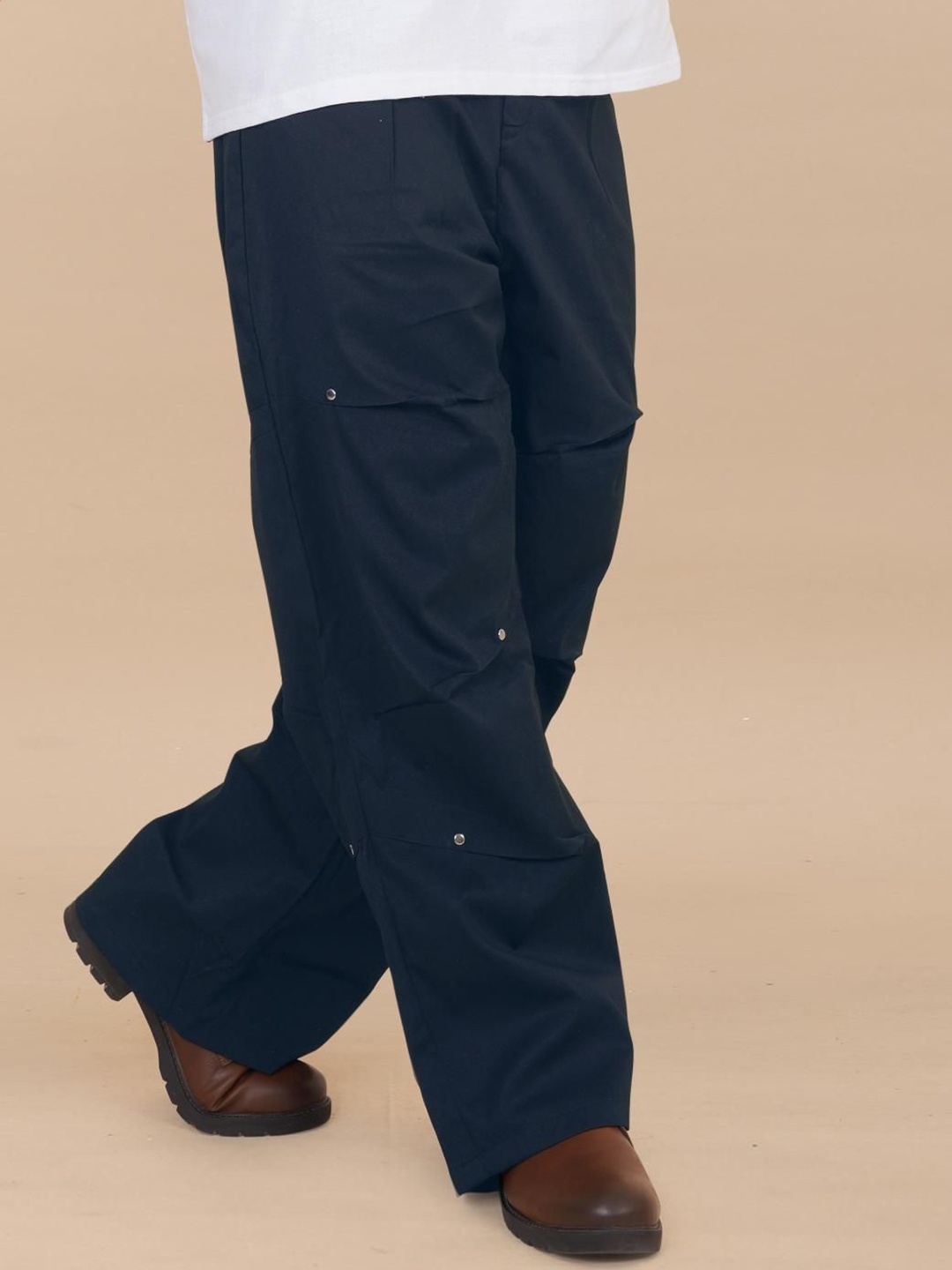 

Moda Rapido Men Cargos Trousers, Navy blue