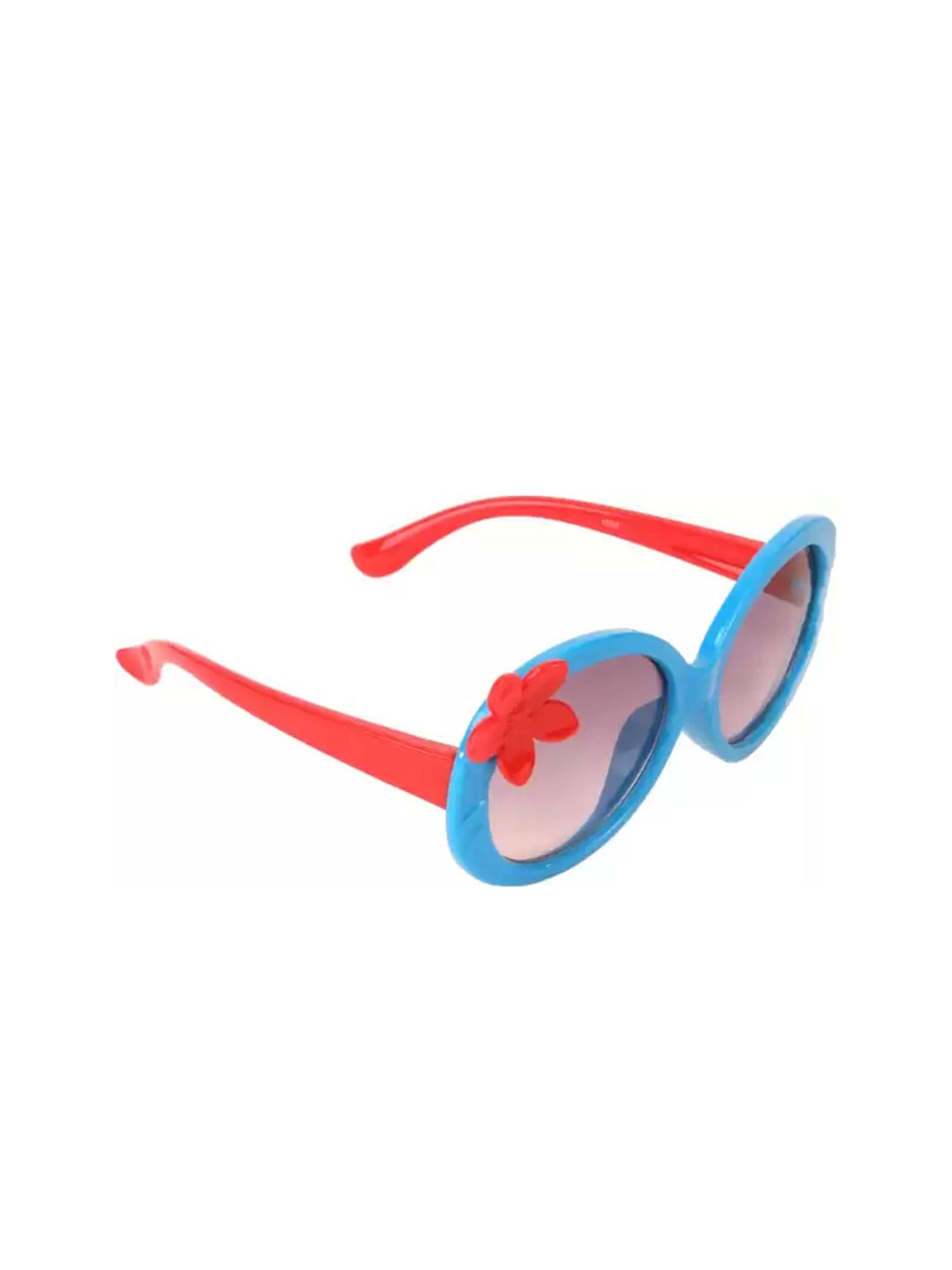 

SHOP FRENZY Unisex Kids Round Sunglasses with UV Protected Lens, Black
