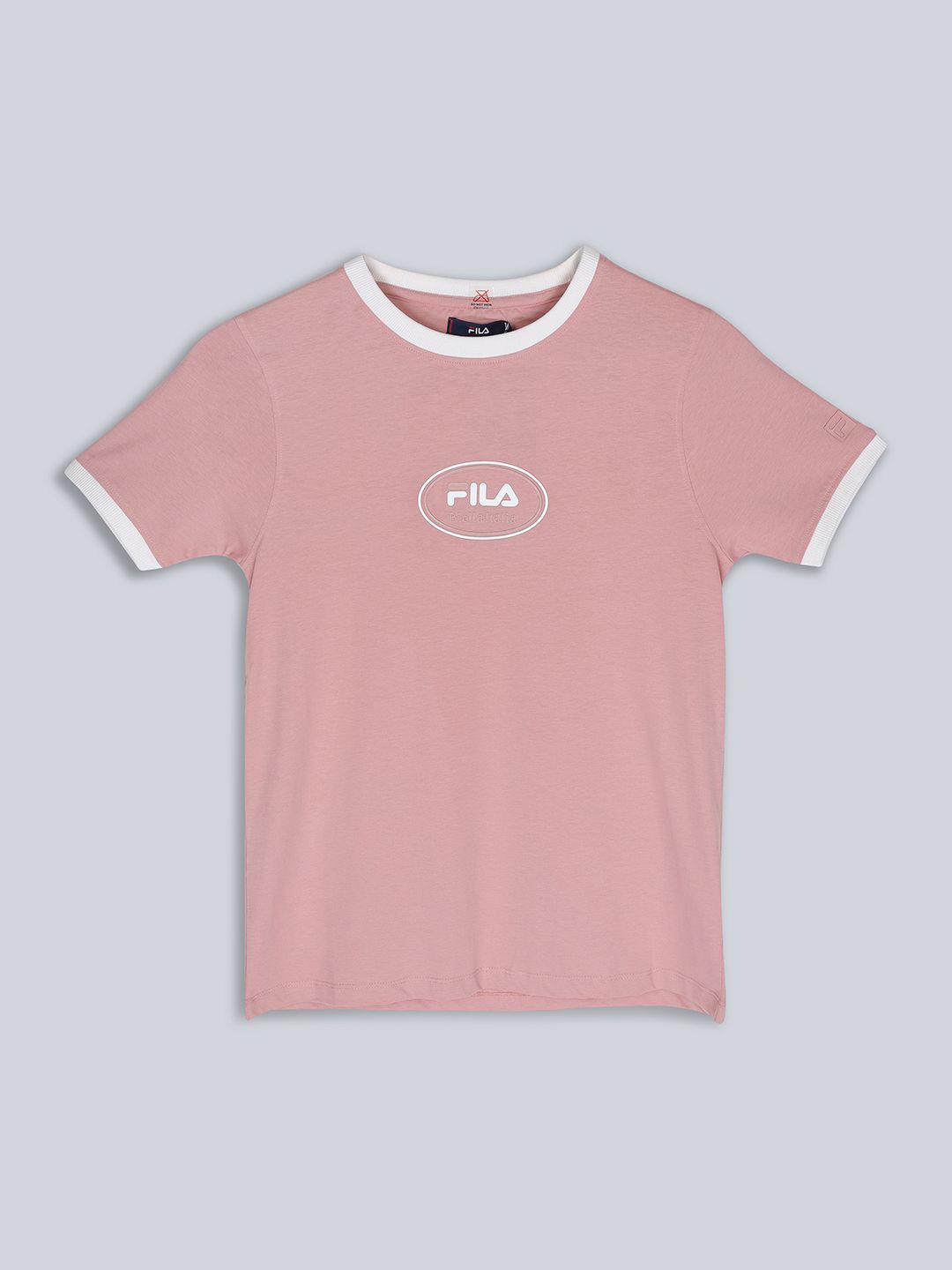 

FILA Print Cotton Top, Pink