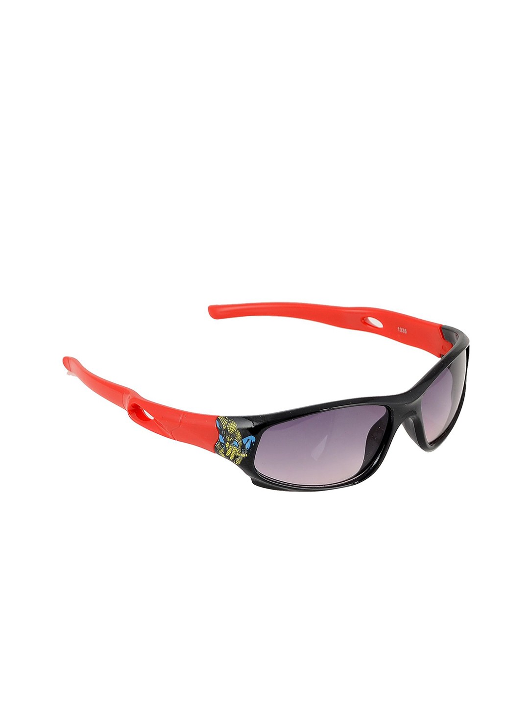 

SHOP FRENZY Unisex Kids Fashion with UV Protected Lens Sunglasses, Black