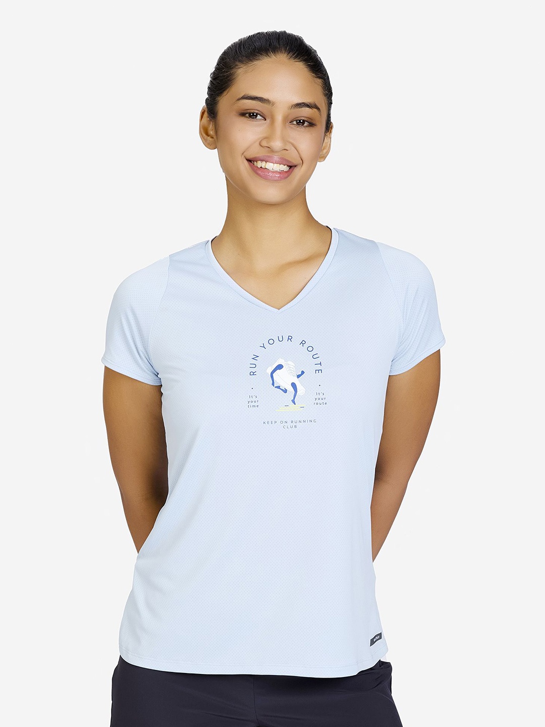 

Kalenji By Decathlon T SHIRT RUN DRY M PRINT, Blue