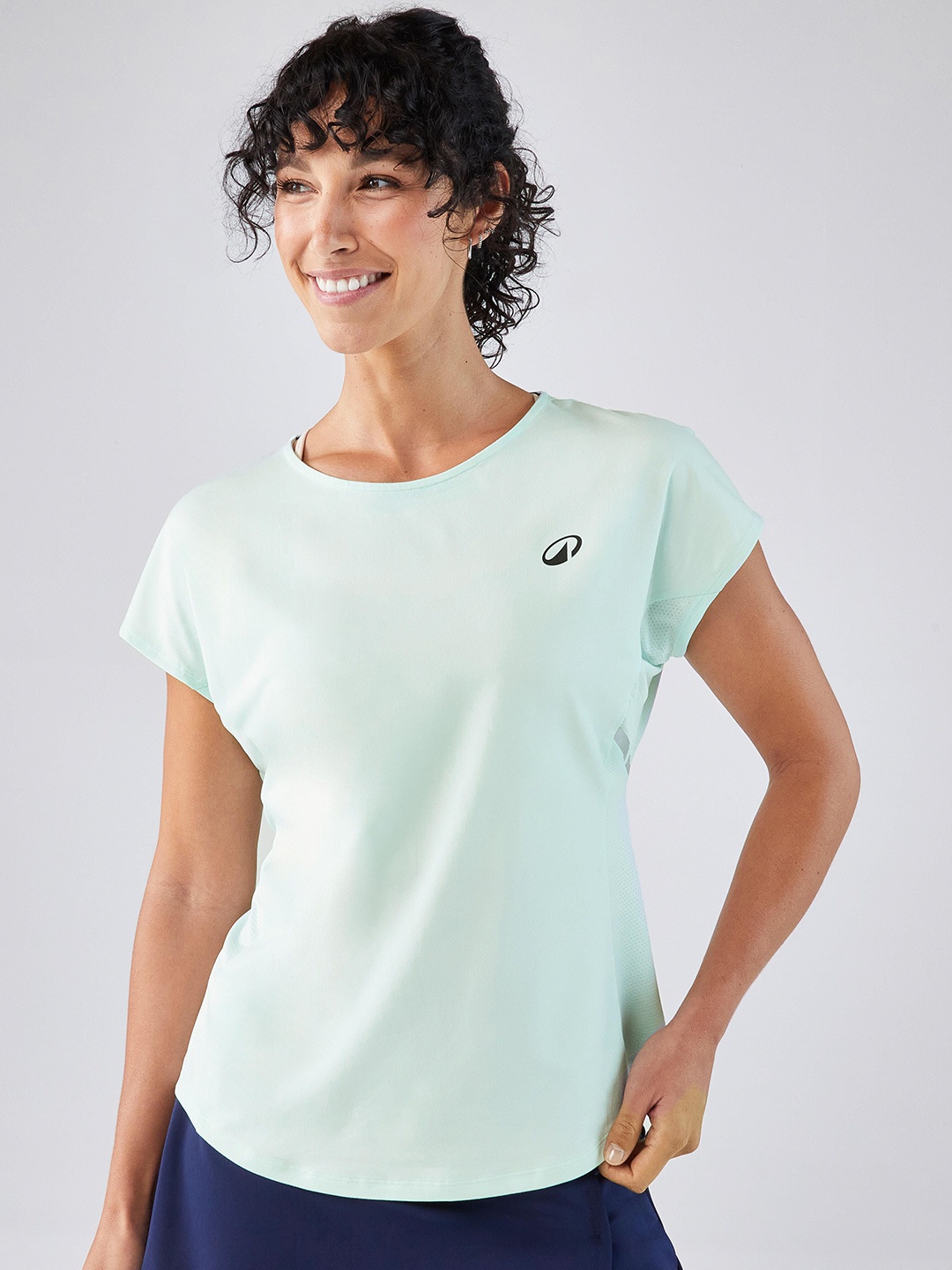 

Artengo By Decathlon Women's Tennis Crew-Neck T-Shirt Dry, Green