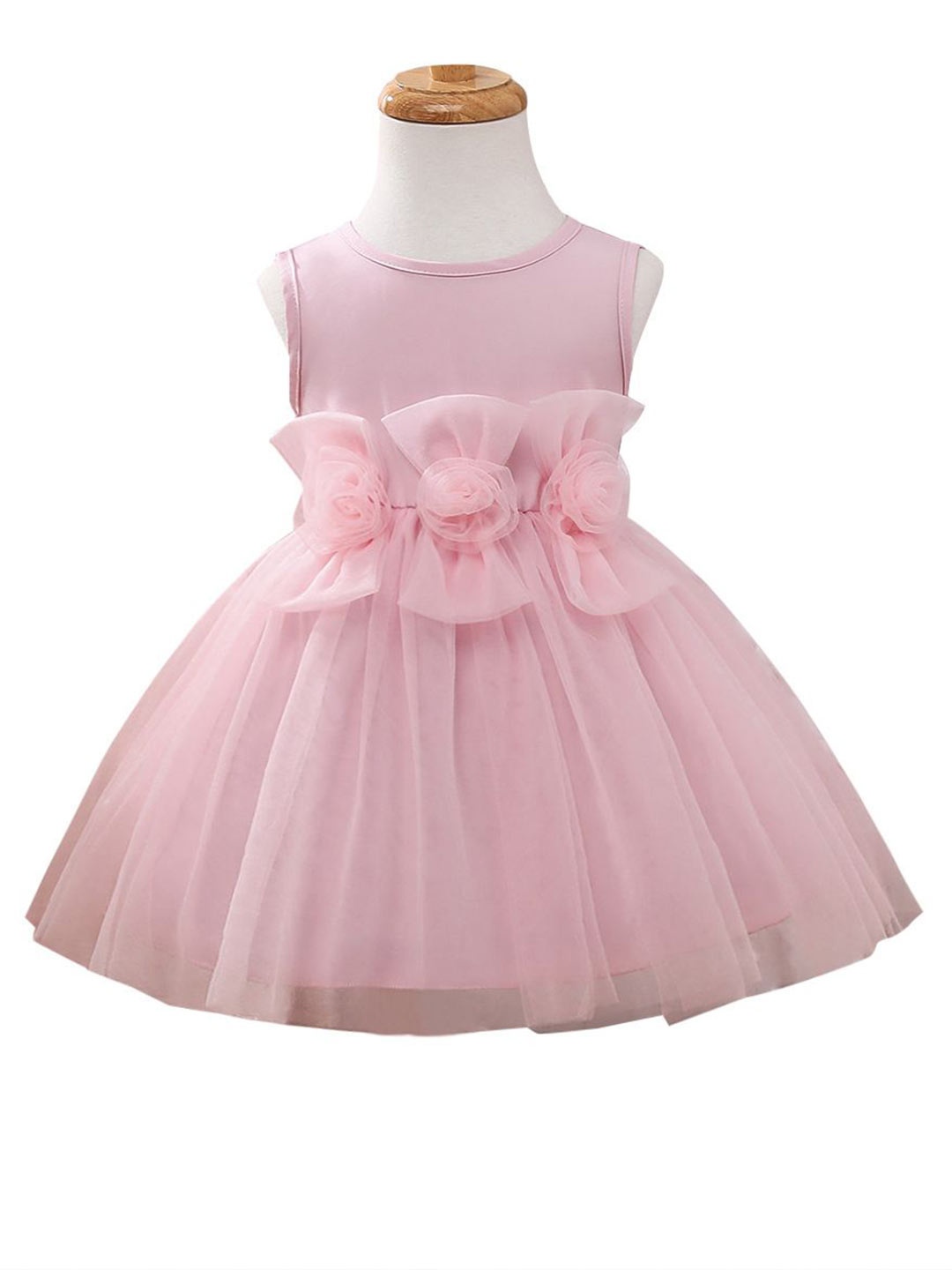 

StyleCast x Revolte Ruffled A-Line Dress, Pink