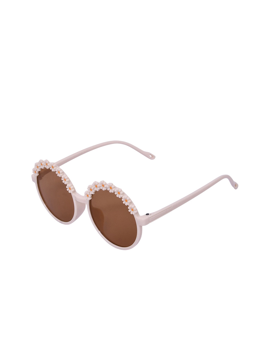 

SHOP FRENZY Unisex Kids Round Sunglasses with UV Protected Lens, Black