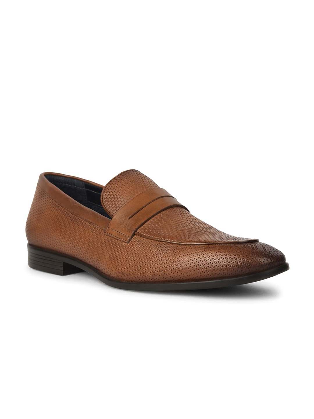 

Bata Men Leather Slip-On Sneakers, Tan