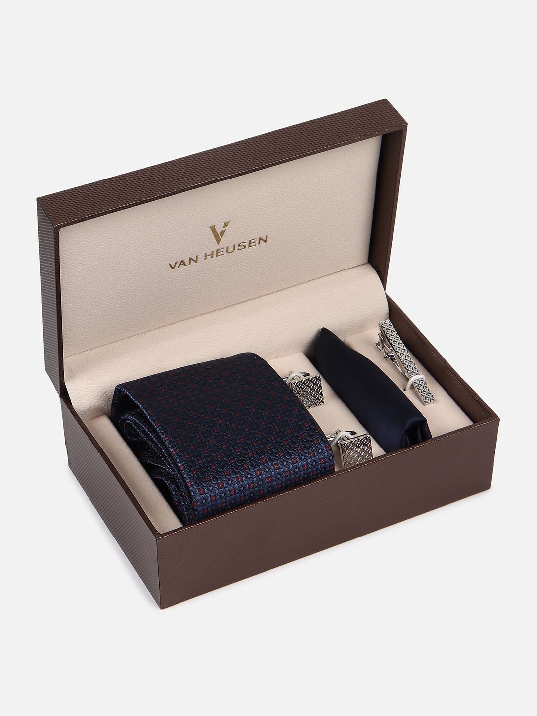 

Van Heusen Men Accessory Gift Set of, Navy blue