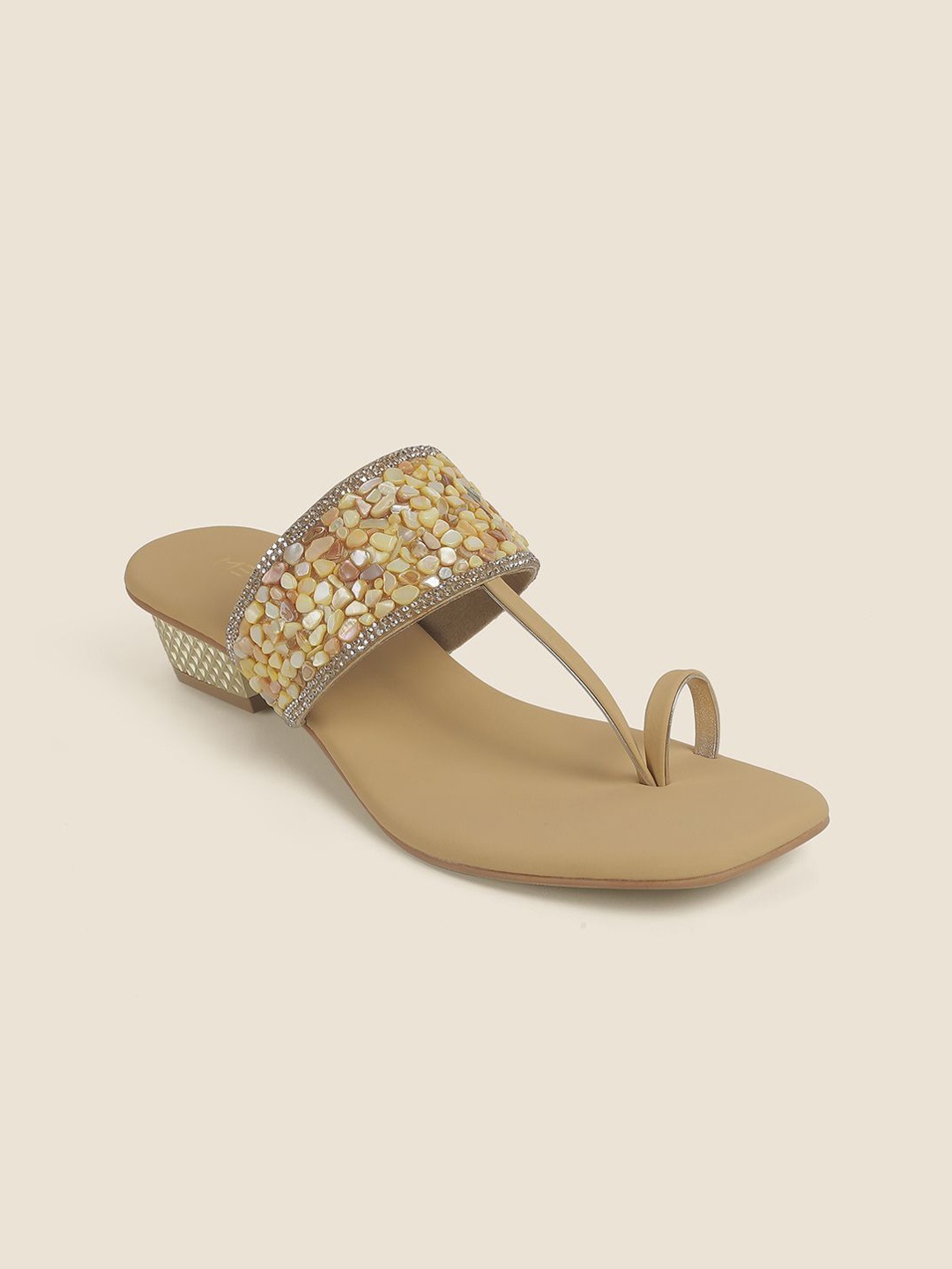 

Metro Block Sandals, Yellow