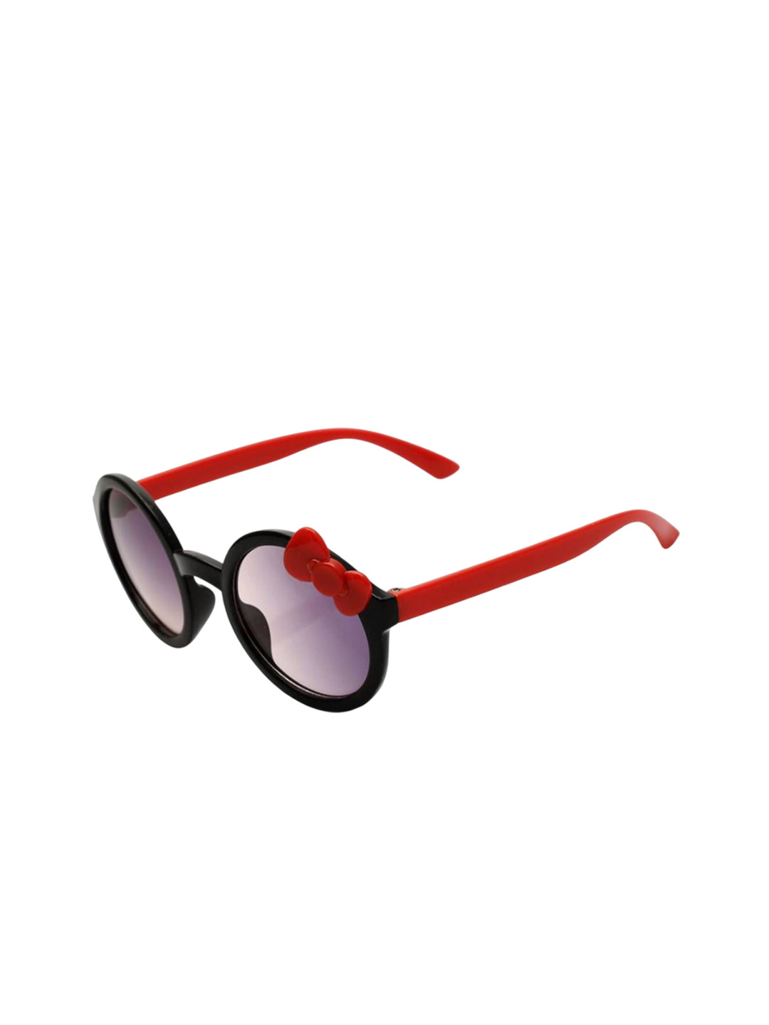 

SHOP FRENZY Unisex Kids Round Sunglasses with UV Protected Lens, Black