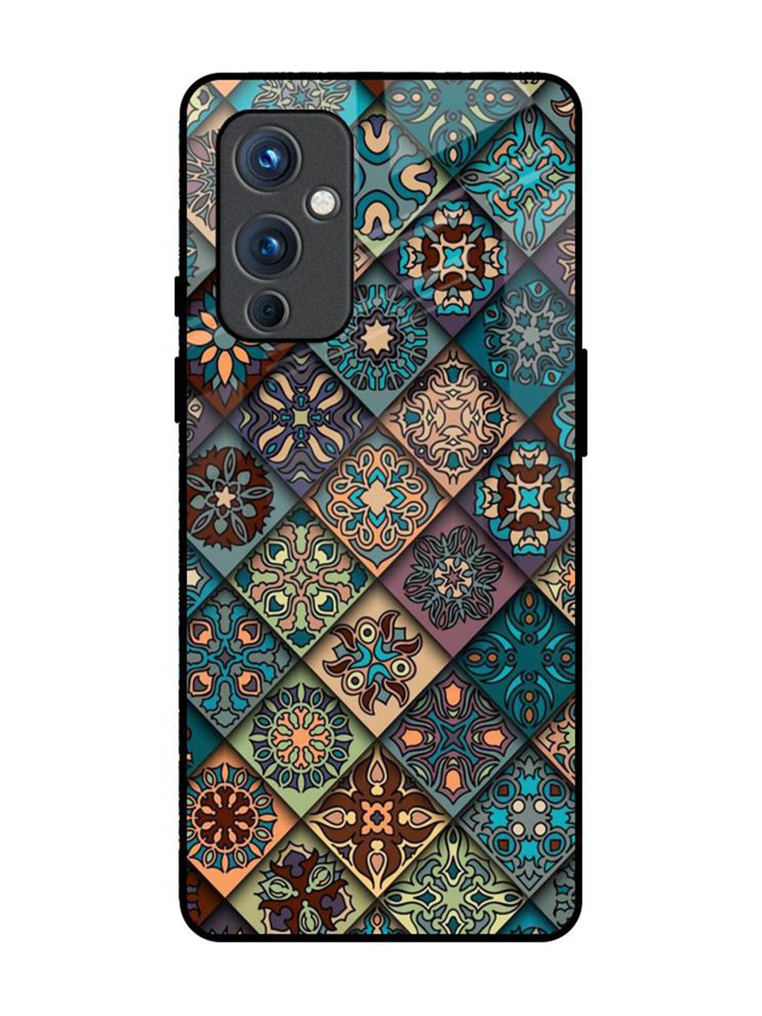 

QRIOH Quirky Printed OnePlus 9 Back Case Mobile Accessories, Green