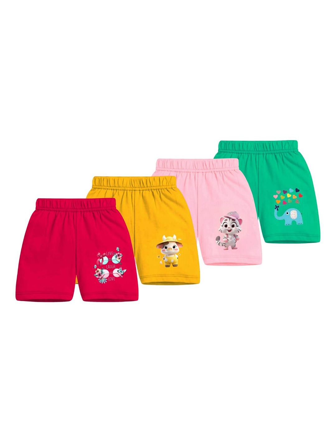 

Lavi-Tavi Unisex Kids Printed Sports Shorts, Multi