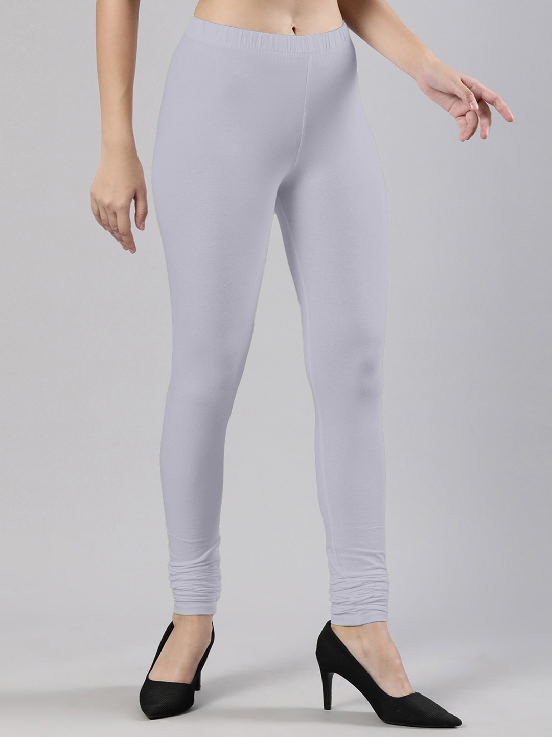 

Femmora Churidar Length Leggings, Grey