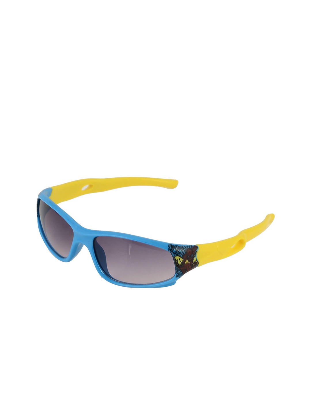 

SHOP FRENZY Unisex Kids Fashion with UV Protected Lens Sunglasses, Black