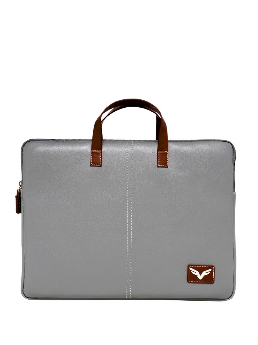 

FABCO Men PU Laptop Bag, Grey