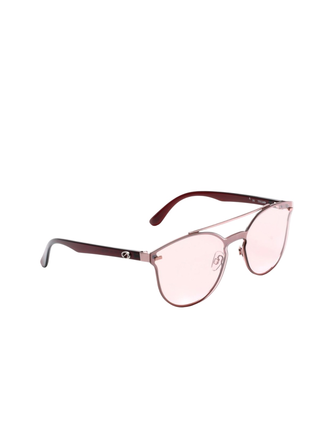 

SCOTT Women Round Sunglasses with UV Protected Lens, Brown