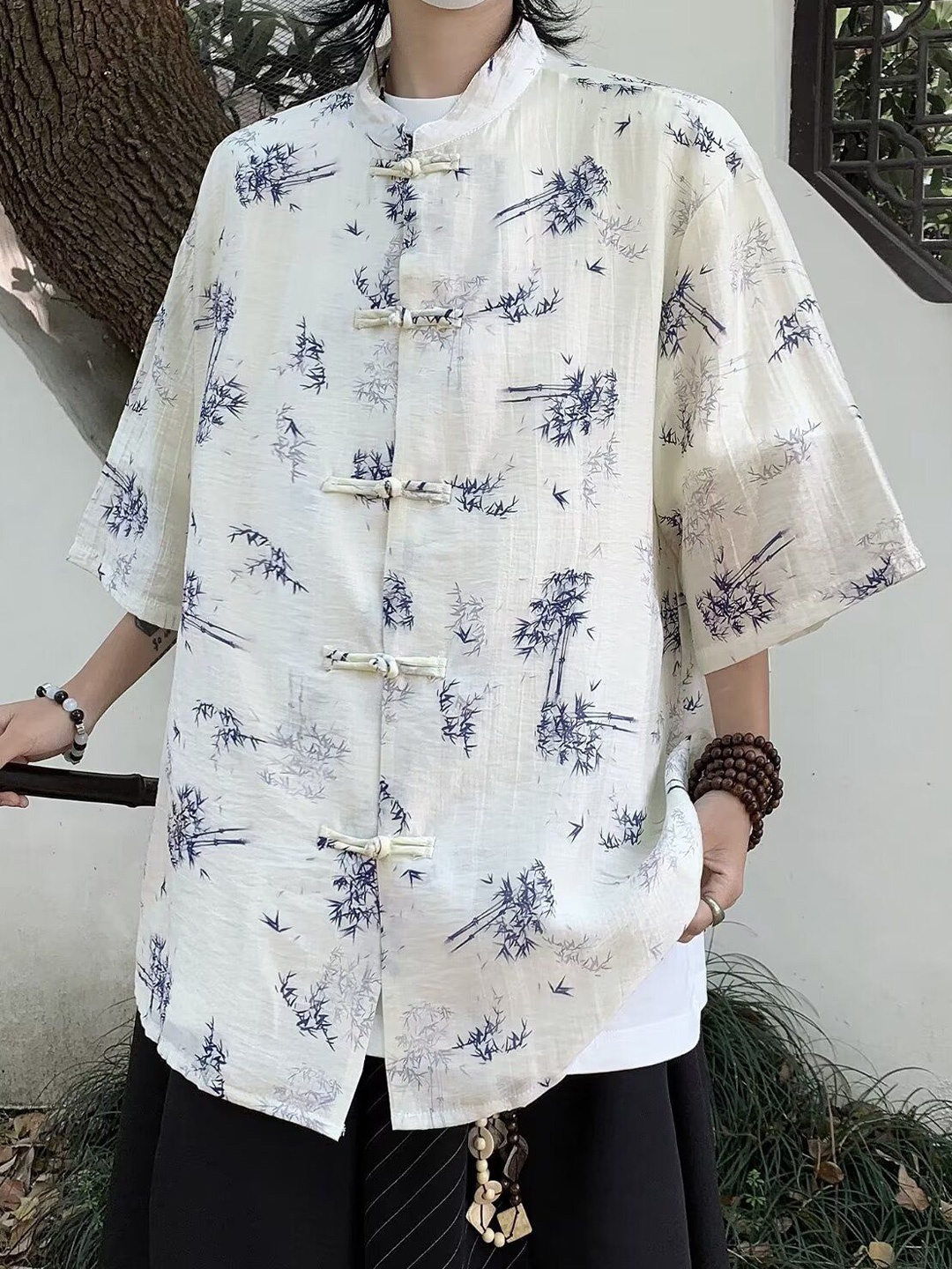 

StyleCast Men Floral Opaque Printed Casual Shirt, White
