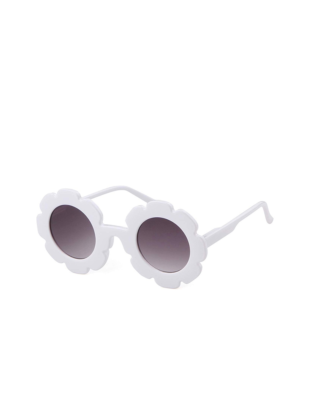 

SHOP FRENZY Unisex Kids Fashion with UV Protected Lens Sunglasses, White