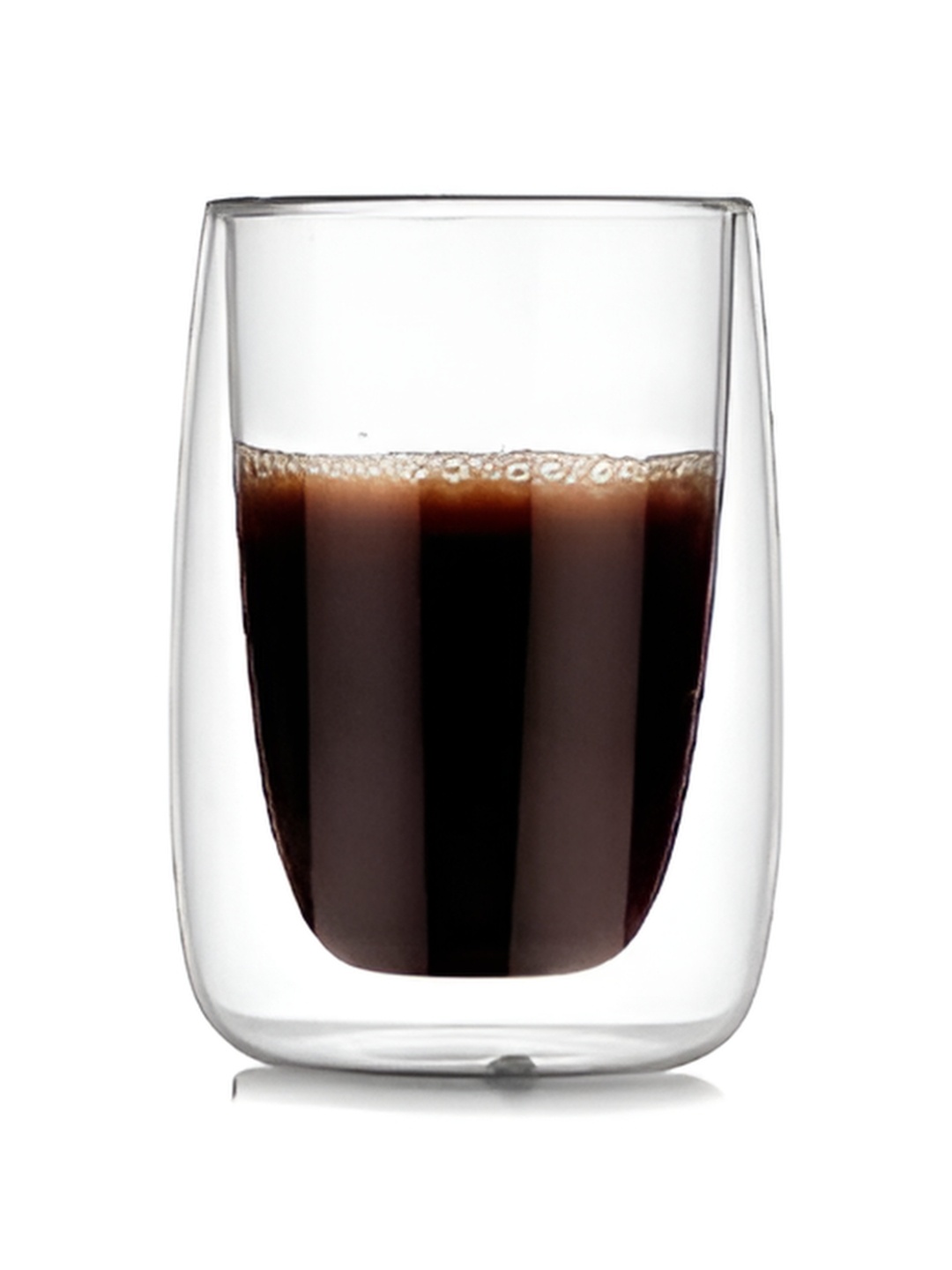 

Baskety Transparent Glass Glossy Mug 250ml