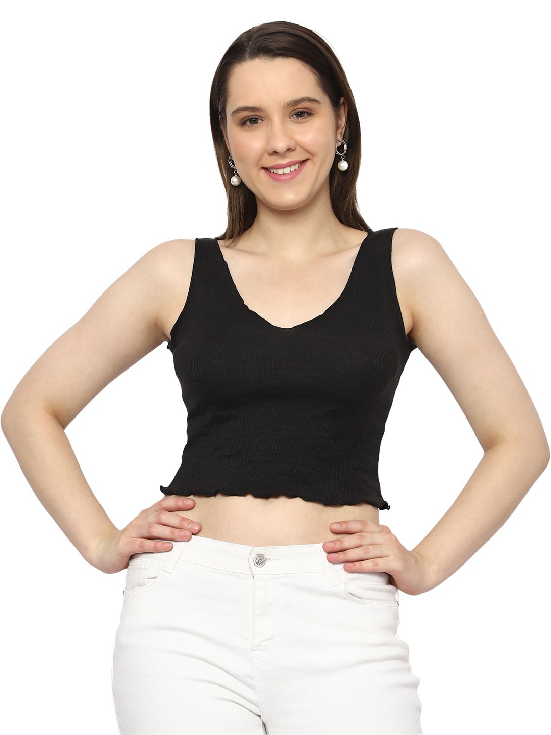 

ROARERS Top, Black