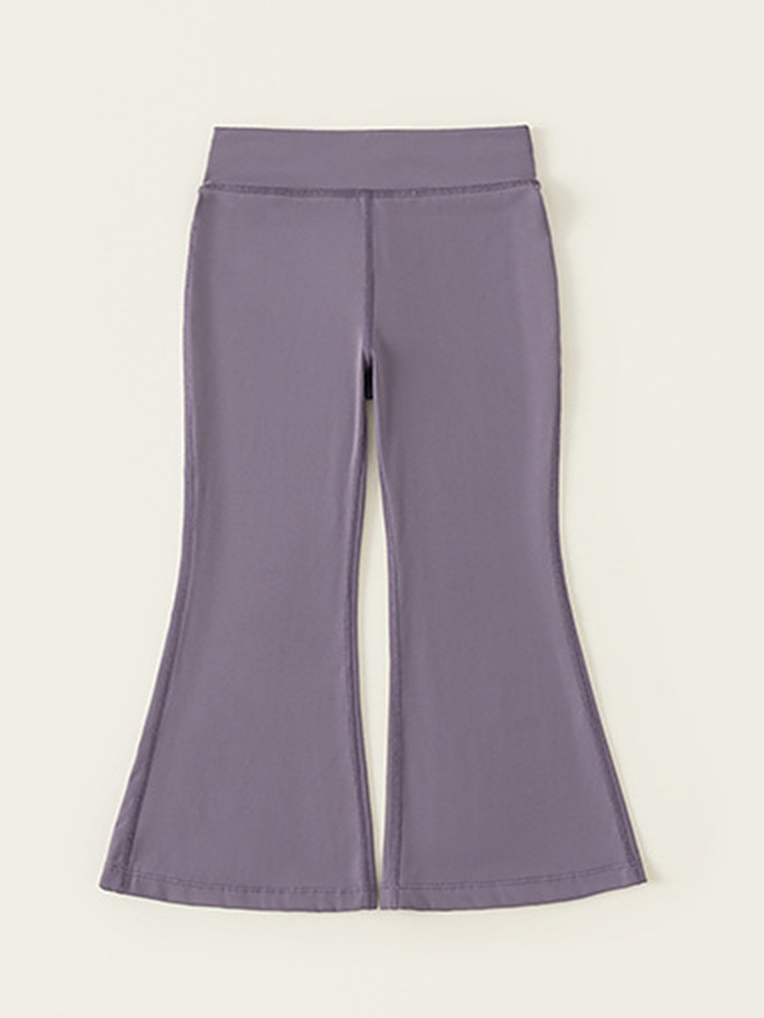 

LULU & SKY Girls Flared Trousers, Purple