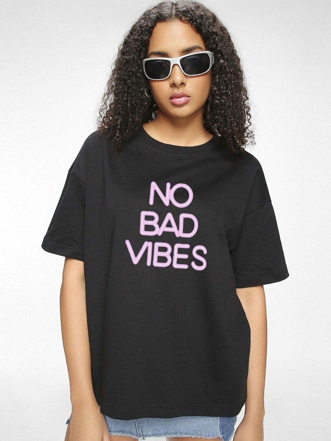 

SZN Typography Printed T-shirt, Black