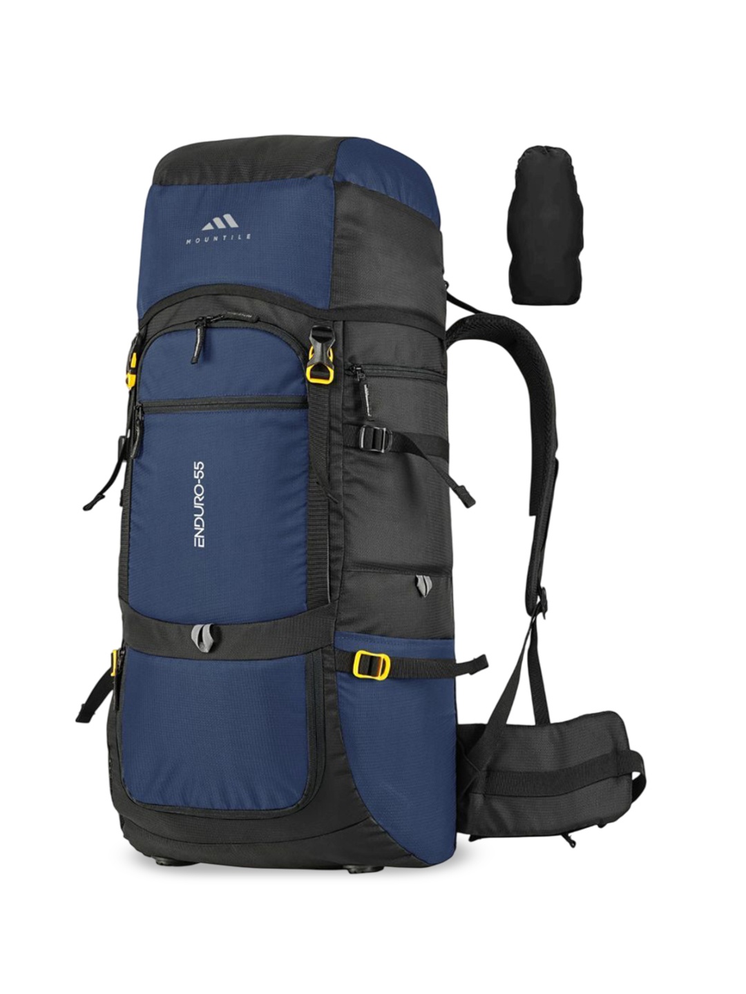 

MOUNTILE Enduro Rucksack Travel Backpack - 55L, Blue