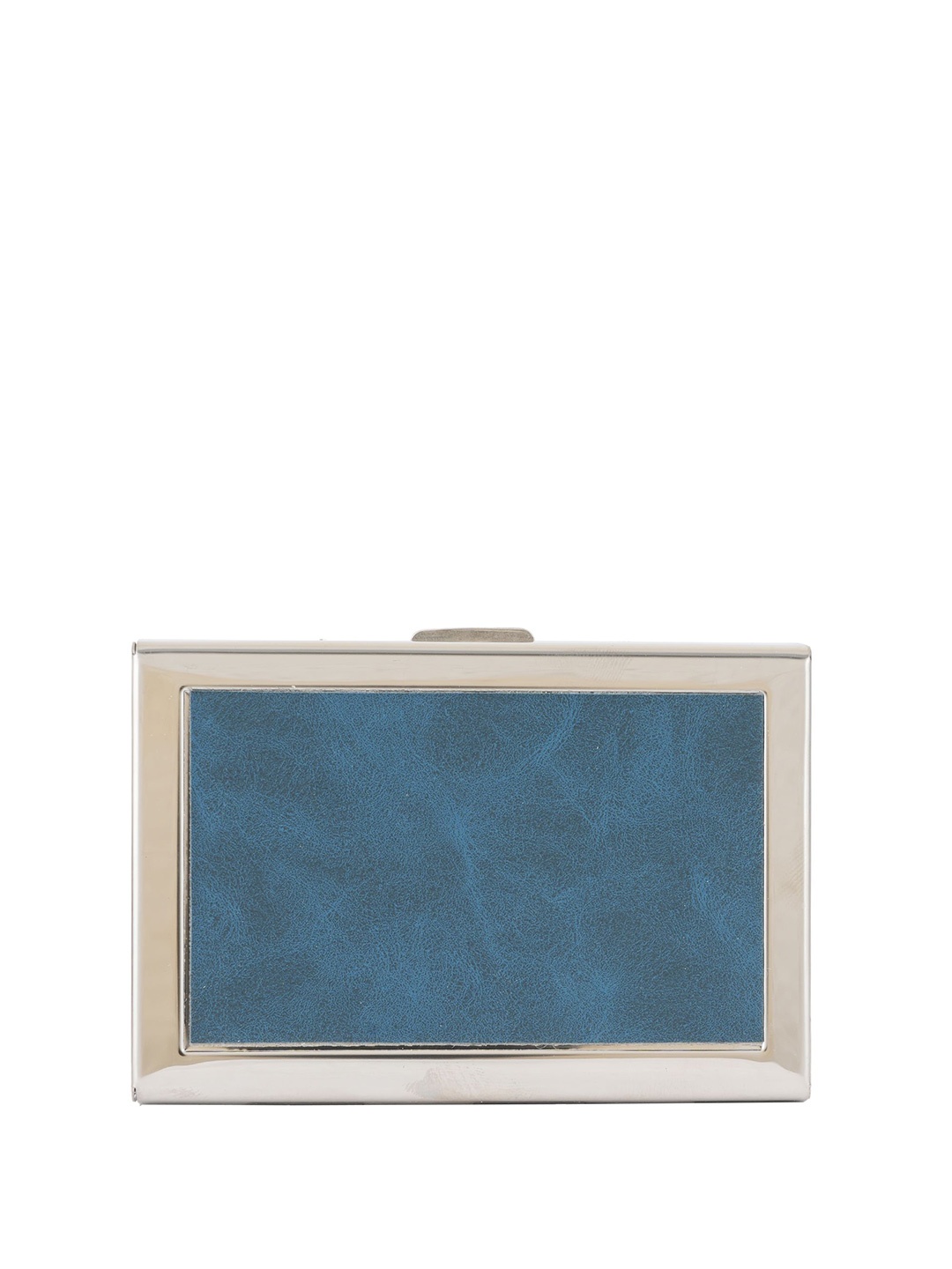 

CLARABAE Men PU Two Fold Wallet, Blue