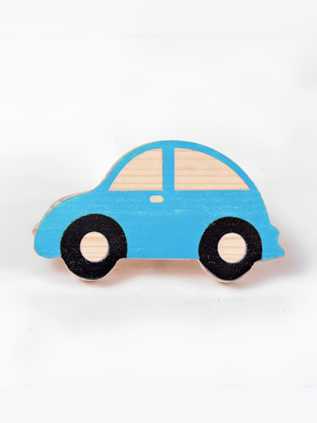 

Pinch of Pretty Brown & Blue Wooden Car Knob