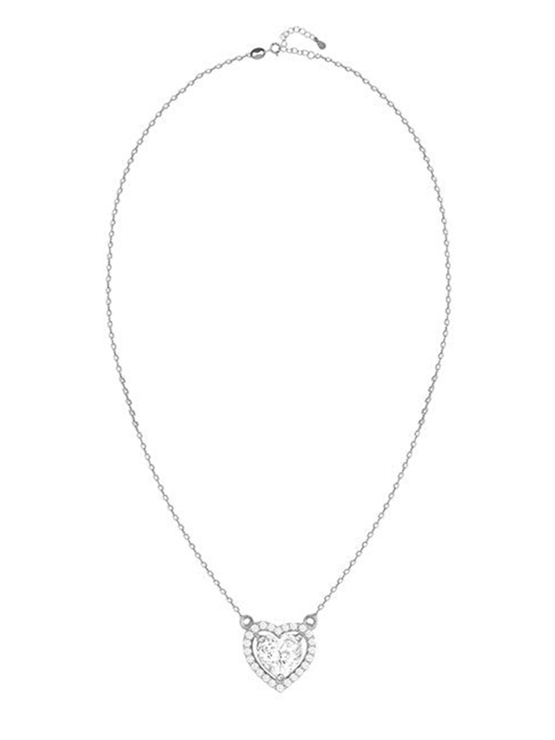 

GIVA Sterling Silver Rhodium-Plated Necklace