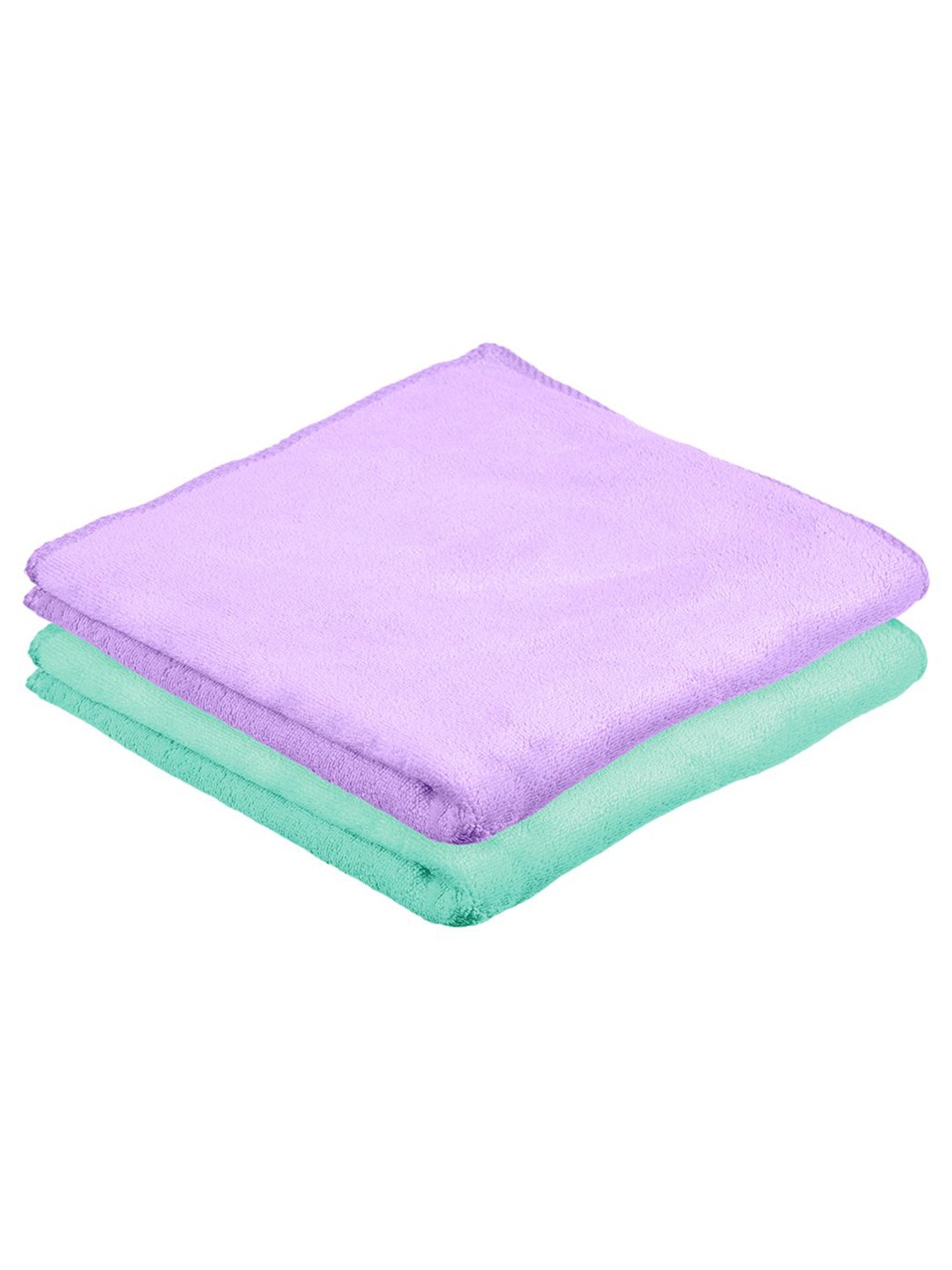 

Kuber Industries Pack Of 2 Pink Cleaning Cloth, Purple