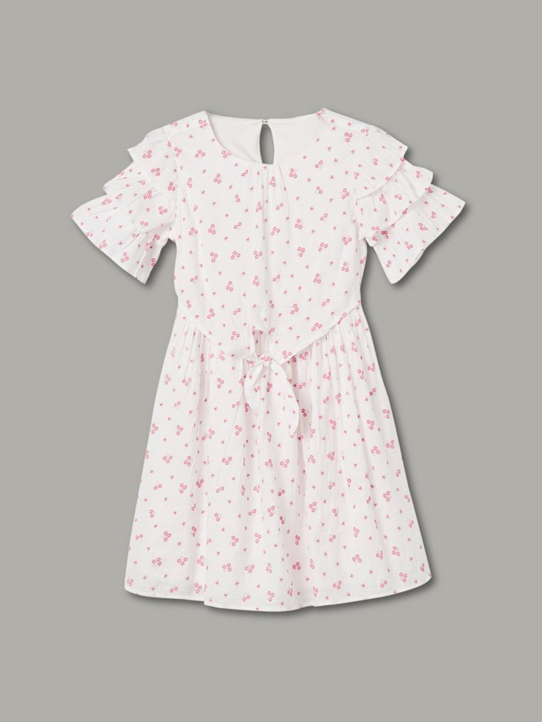 

Fame Forever by Lifestyle Floral Print Fit & Flare Maxi Dress, White