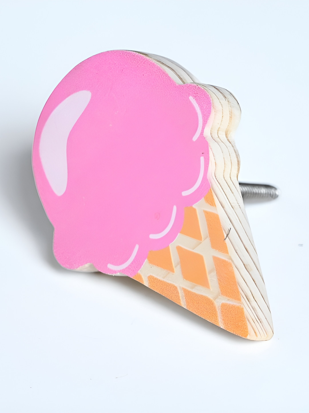 

Pinch of Pretty Pink & Yellow Ice-cream Printed Knob