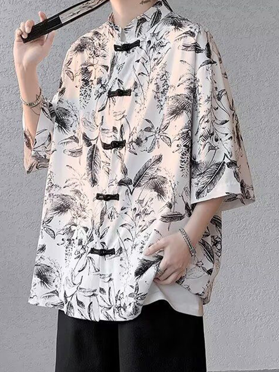 

StyleCast Men Floral Opaque Printed Casual Shirt, Multi