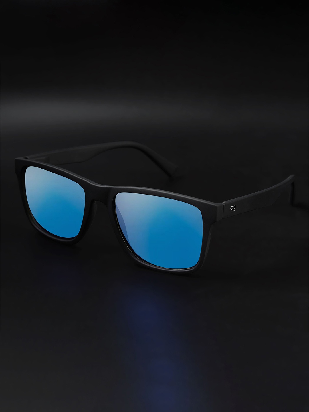 

Woggles Unisex Square Sunglasses with UV Protected Lens, Transparent