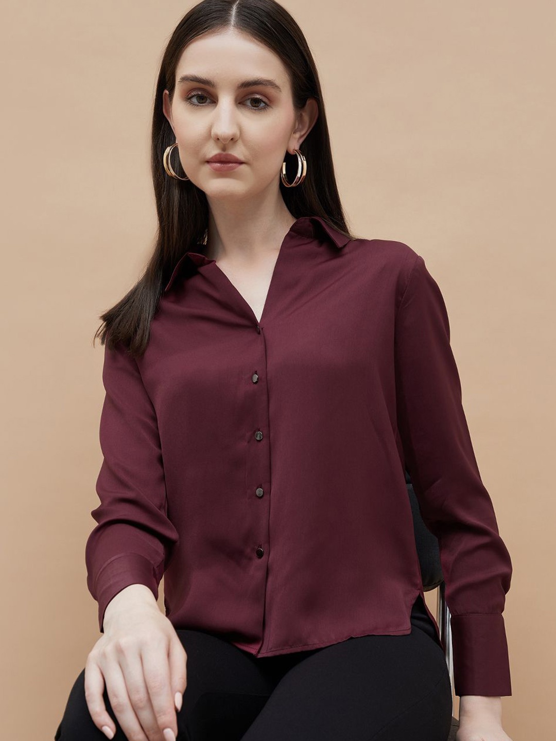 

CODE by Lifestyle Women Opaque Casual Shirt, Red