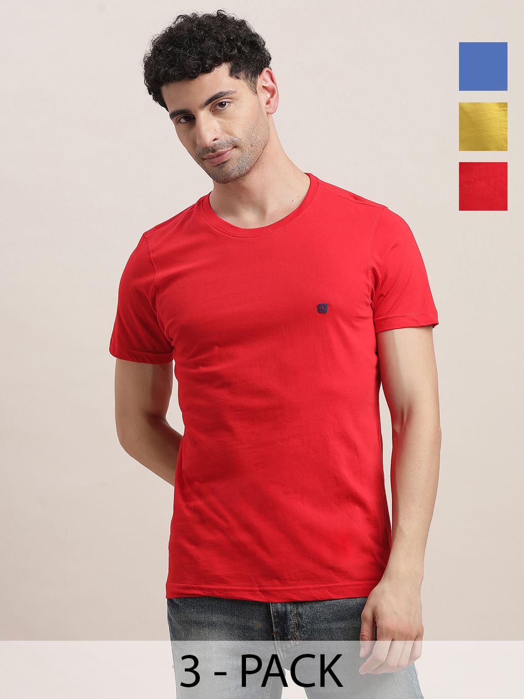 

Turtle Men 3 Pockets Slim Fit T-shirt, Blue